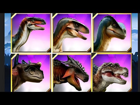 LATEST HYBRID DINOSAURS CONCEPTS JURASSIC WORLD THE GAME NEW DINOSAURS COMING SOON CONCEPTS REVEALED