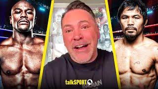 Download lagu De La Hoya's SHOCKED First Reaction to Mayweather vs Pacquiao Talks & His Bold Prediction! mp3