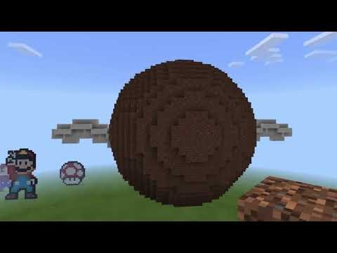 How to Build PewDiePie’s Giant Flying Swedish Meatball In Minecraft