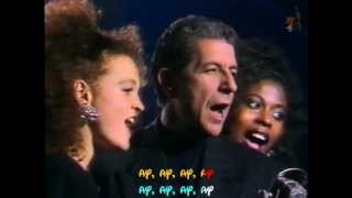 LEONARD COHEN - Take this waltz - TVRIP - 1988 - Subtitulado inglés y español