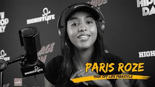Paris Roze SNAPS on YOUNG GUNZ Beat | #HighOffLife Freestyle 001