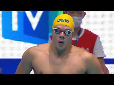 50m Freestyle Men - Euro Swimming Short Course 2021 - Heats