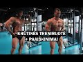 Krūtinės treniruotė su paaiškinimais ir technika | 10sav iki varžybų