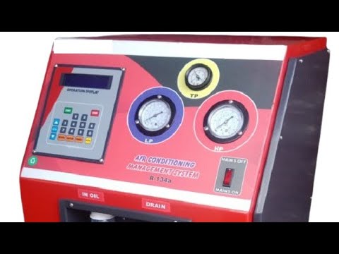 Car AC Gas Charging Machine