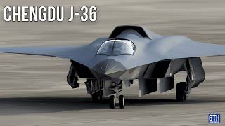 J-36: China's 6th Generation Fighter Jet a Serious Challenger to America's B-21 Raider!