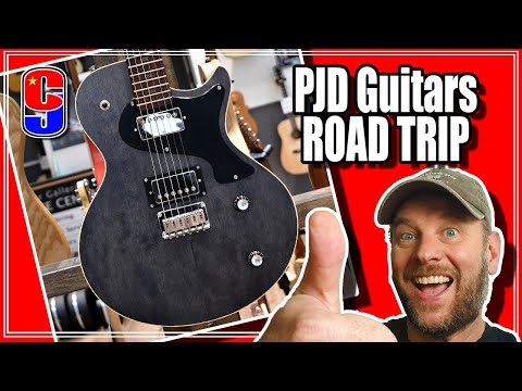 Road Trip to PJD Guitars & factory tour