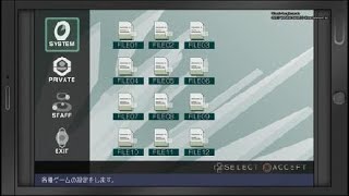 .hack//Ｇ.Ｕ. Last Recode_はじめて実況してみた資料PART 1ターミナルディスク#1～#2