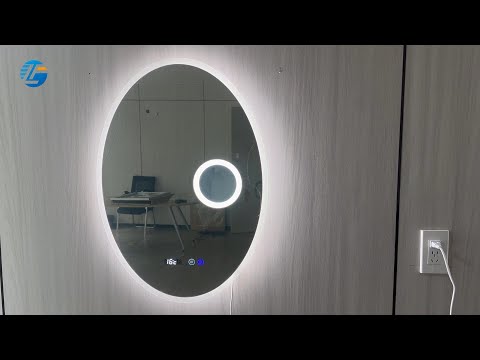 Oval LED Bathroom Mirror