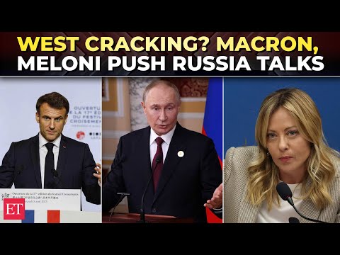 'Time to talk to Putin': Meloni echoes Macron on Russia; Cracks in West amid Trump's Greenland push?