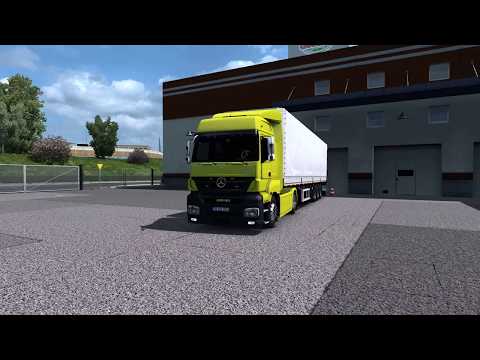 ETS2 1.35 Mercedes Axor 1840 From SzczecinTo Duisburg DX11