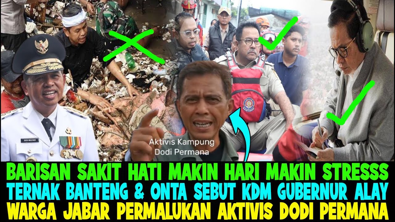 MAMPUSSS..!! ANAK ABAH DAN BANTENG SEBUT KDM GUBERNUR ALAY LANGSUNG KENA ULTI WARGA JAWA BARAT 😆😆😆😆