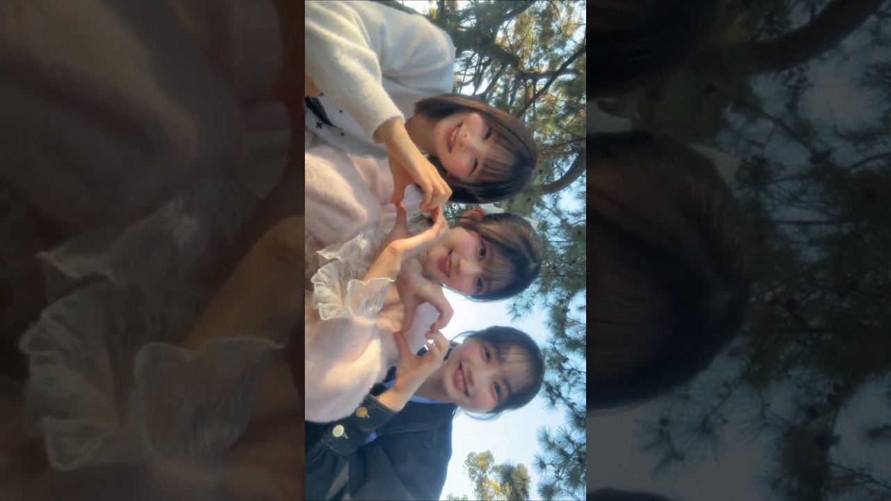 HKT48 江浦優香 石井彩音 吉田めい 天気良かったから3人でピクニックしてきた〜🍴🍱 #ピクニック #おすすめ #fyp #福岡