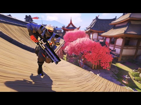 Epic roof slide roll out Soldier 76