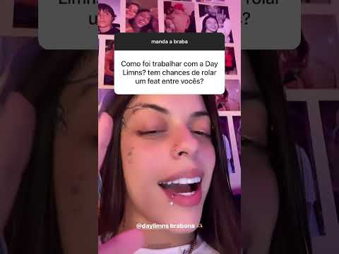 Andressinha falando sobre DAY LIMNS (@daylimns ), e possível feat? | #daylimns #day #hyperanhas