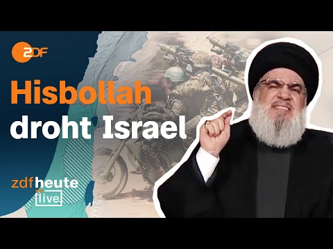 Hisbollah schwört Vergeltung: Droht Israel eine neue Front an der Grenze zu Libanon? | ZDFheute live