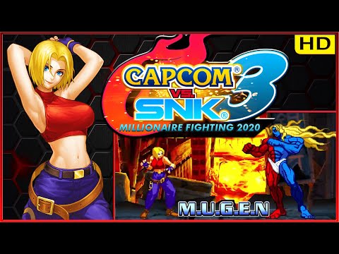 Capcom vs. SNK 3: Millionaire Fighting 2020 - Gameplay with Blue Mary (M.U.G.E.N)