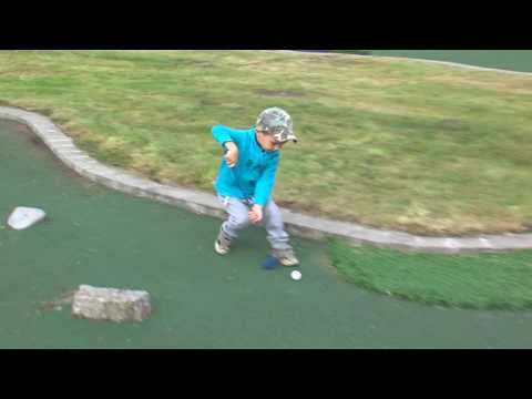 Auch 2016 Minigolf in Grünewalde