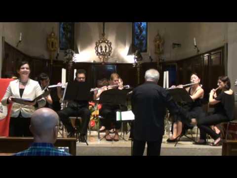 Trieste Flute Ensemble - C. Franck: Panis Angelicus - Elena Centrone - Giorgio Blasco