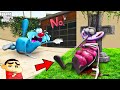 Jhaplu Cockroach Died But Who Killed? Oggy Finds Killer With Shinchan In GTA 5!