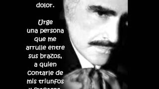 Urge- Vicente Fernandez(letra)