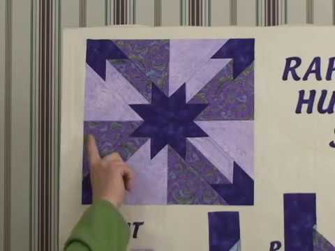 Rapid Fire Hunter's Star tool for Making Perfect Hunter's Star Blocks