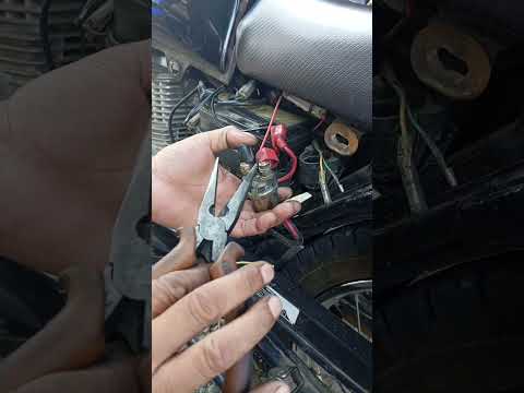How to test motorcycle starter relay #shorts #starter #relay #car #motorcycle