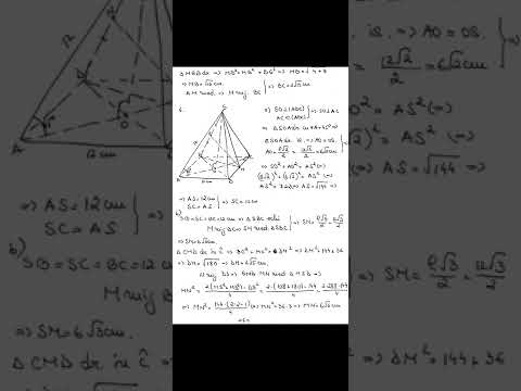 rezolvare simulare matematica 2022 evaluare națională partea  3 a sub 3 Pb geometrie 4 5 6