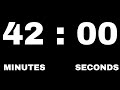 42 Minutes Countdown Timer HD TIMER FOR SUCCESS ExactTimer