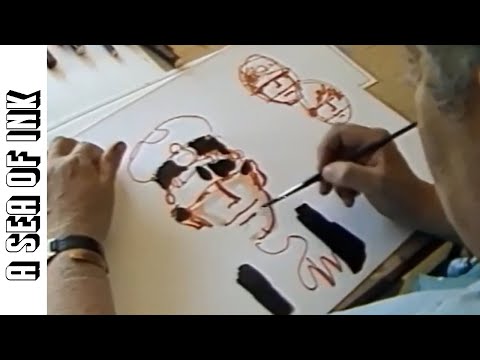 In the Studio: Hugo Pratt (Corto Maltese)