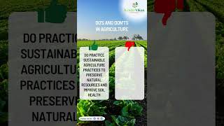 Care for Earth: Use sustainable agri, limit chemicals & pesticides for healthier soil & environment