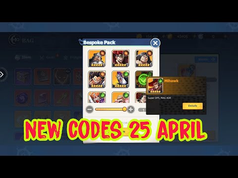 OP Fateful Sailing New Giftcodes April 25 - One Piece RPG iOS Android Game