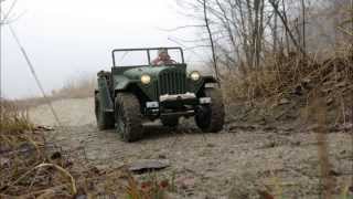 preview picture of video 'GAZ 67 B - off-road test...'