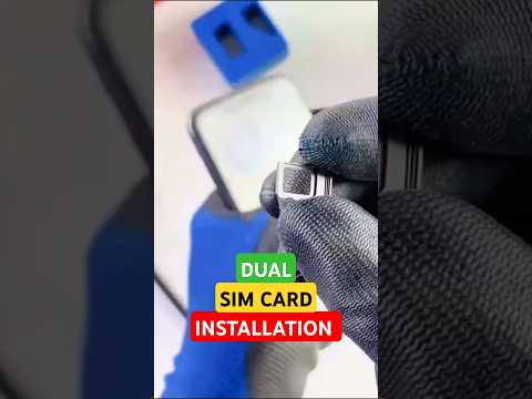 How to Insert & Use Dual SIM Cards on iPhone #shorts