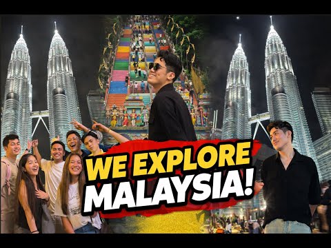 Malaysia Travel Vlog 🇲🇾 | Exploring Kuala Lumpur, Batu Caves & City Nights