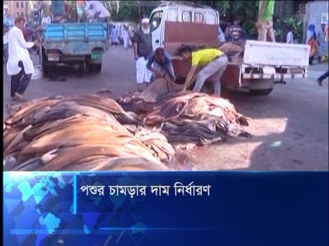 পশুর চামড়ার দাম নির্ধারণ