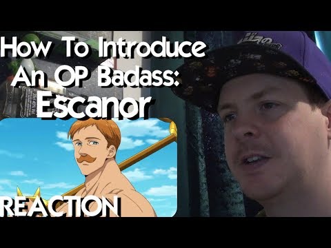 How to Introduce an Overpowered Badass - Escanor vs Galand from the Seven Deadly Sins REACTION