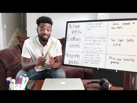 Grammar Practice - 3 Types of Verbs (Action, Linking, Helping)