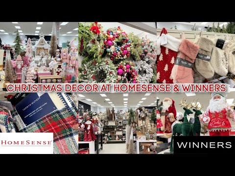 Homesense & Winners Christmas Decor 2025 🎄
