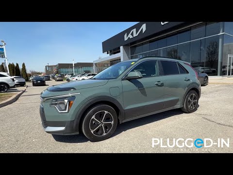 2025 Kia Niro Plug-In Hybrid in Gray for sale at Clarington Kia in Bowmanville, ON