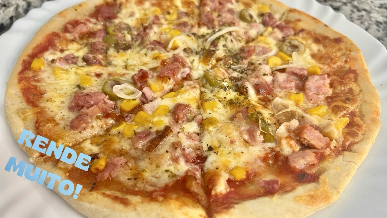 FAÇA e VENDA essa PIZZA e LUCRE até 100%| RECEITA FÁCIL E ECONÔMICA| RENDE MUITO| RENDA EXTRA