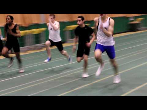 Sévigny winning the 60m dash Jr