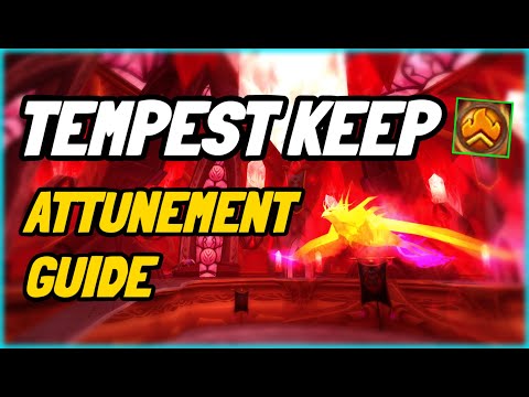 Wow TBC Tempest Keep Attunement Guide - Champion of the Naaru