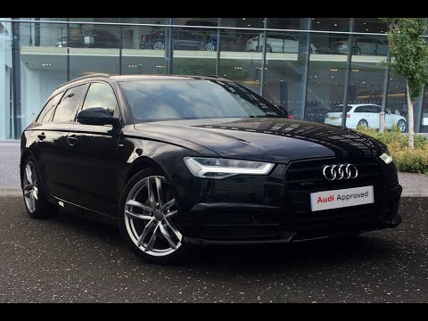 DA18FHO AUDI A6 AVANT TDI QUATTRO S LINE BLACK EDITION BLACK 2018, West London Audi