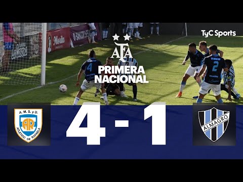 Atlético de Rafaela 4-1 Almagro I Primera Nacional