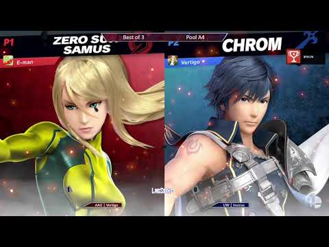 Lagspike 19 - Pool A4 - AAG | Vertigo (Chrom) vs UW | Invicus (Zero Suit Samus)