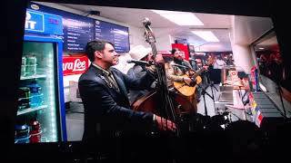 &quot;I Would Be Sad&quot; (on video screen), The Avett Brothers, Bojangles Coliseum, 1/1/2019