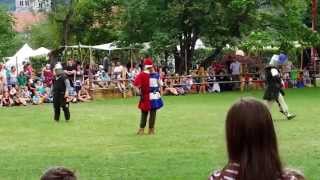 preview picture of video 'kampf der Ritter bei Friesach Spektakelum 2014'