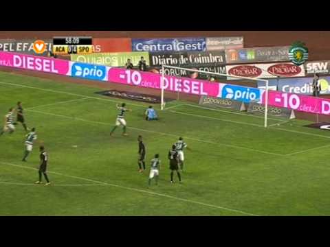 Académica 0-4 Sporting (Época 13/14) - Resumo