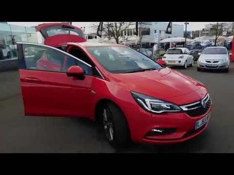 Used Vauxhall Astra 5dr 1.6 cdti 110ps Sri 1.6l Manual Diesel 5 Doors Hatchback LJ65WHT