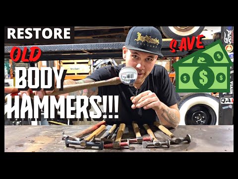 How To Restore & Re-Finish Damaged Body Hammers!!!